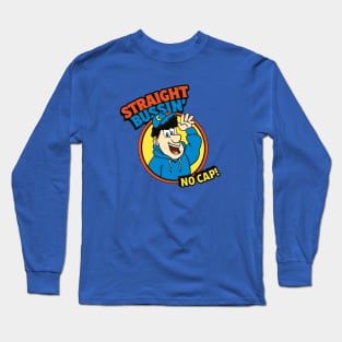 Zillennial Crunch - Straight Bussin' No Cap Long Sleeve T-Shirt